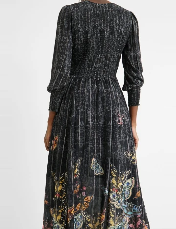 Rochie medie Desigual, negru