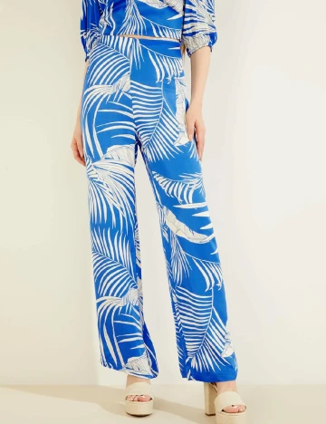 Pantaloni Guess, albastru Albastru