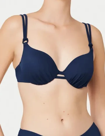 Sutien de baie Triumph, bleumarin Albastru