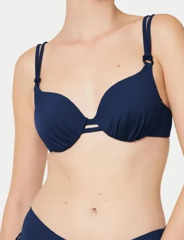Sutien de baie Triumph, bleumarin Albastru