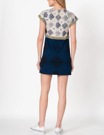 Rochie scurta Desigual, mix culori Mix culori