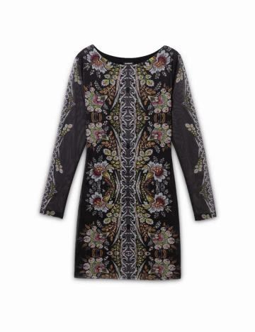 Rochie scurta Desigual, negru