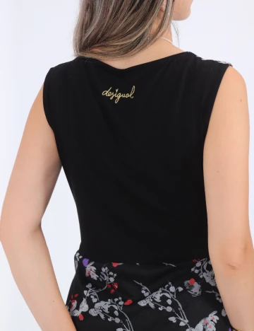 Rochie scurta Desigual, negru