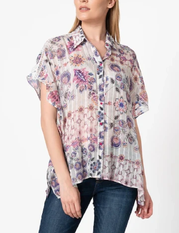 Camasa Desigual, mix culori