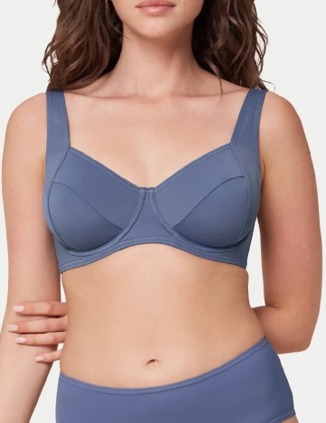 
						Sutien de baie Triumph, albastru