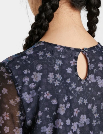 Bluza Desigual, albastru Albastru