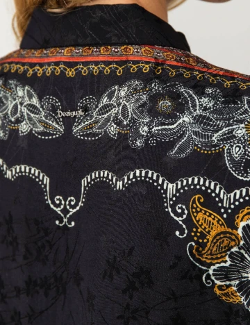 Rochie scurta Desigual, negru