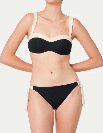 Sutien de baie Triumph, negru Negru