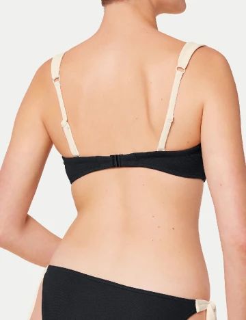 Sutien de baie Triumph, negru Negru