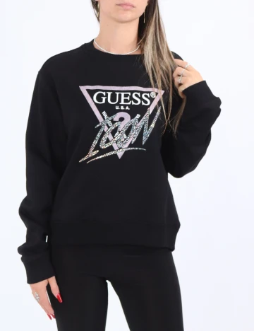 Bluza Guess, negru Negru