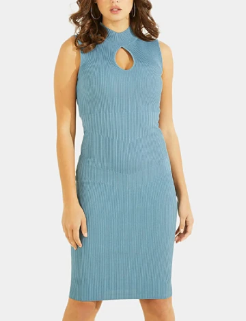 Rochie scurta Guess, albastru