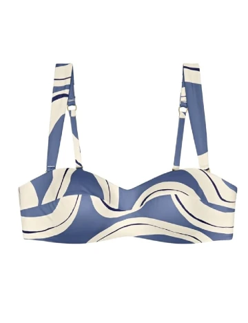 Sutien de baie Triumph, albastru Albastru