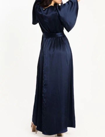 Rochie lunga Guess, albastru Albastru