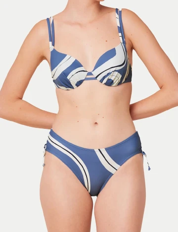 Sutien de baie Triumph, albastru Albastru
