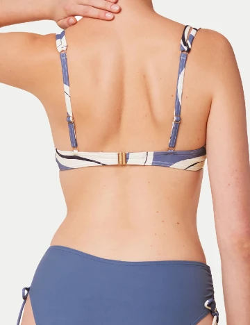 Sutien de baie Triumph, albastru Albastru