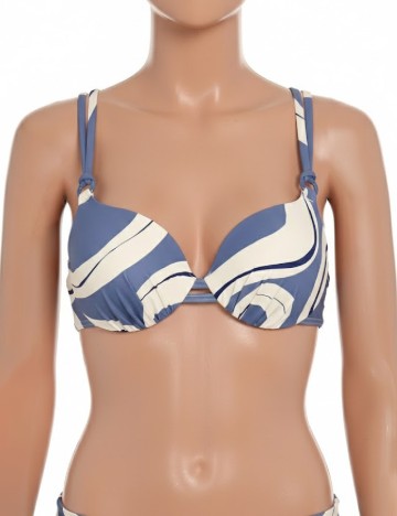 
						Sutien de baie Triumph, albastru