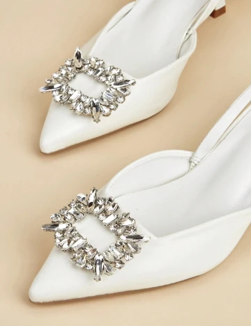 Pantofi SHEIN, alb Alb