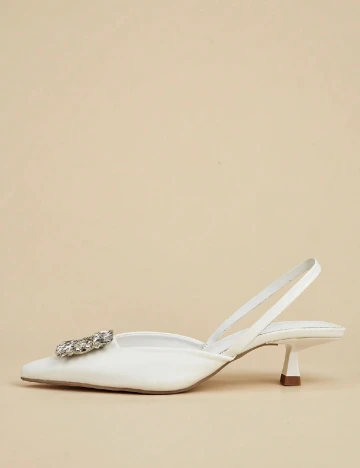 Pantofi SHEIN, alb Alb