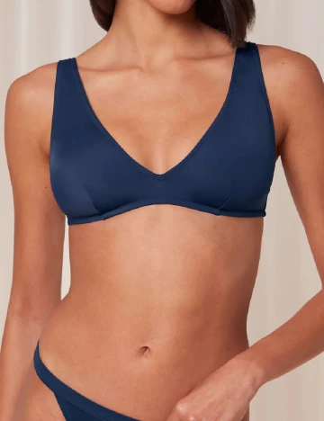 Sutien de baie Triumph, bleumarin Albastru