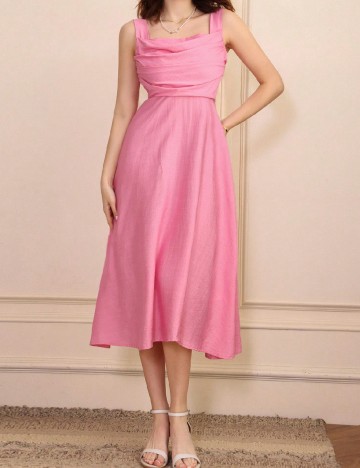 
						Rochie medie SHEIN, roz