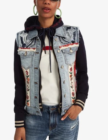 
						Jacheta Desigual, albastru