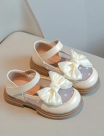 Pantofi Shein Kids, crem Crem