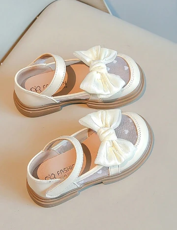 Pantofi Shein Kids, crem Crem