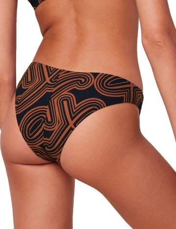 Chilot de baie Triumph, negru/maro