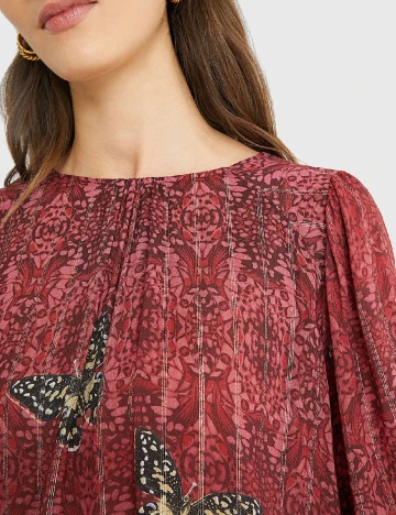 Bluza Desigual, rosu Rosu