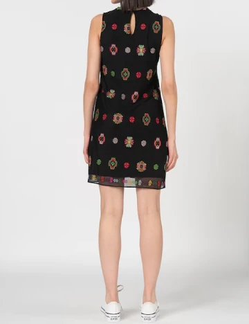 Rochie scurta Desigual, negru Negru