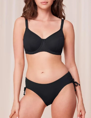 Sutien de baie Triumph, negru Negru
