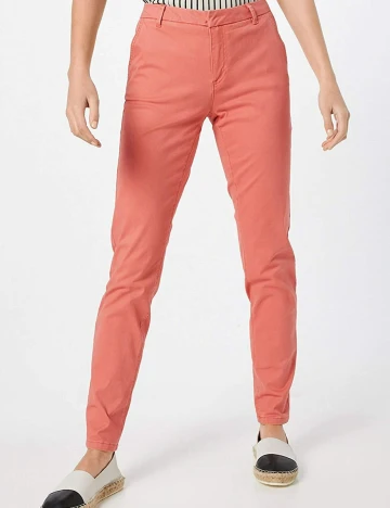 Pantaloni Only, portocaliu, 40