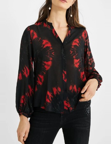 
						Camasa Desigual, negru
