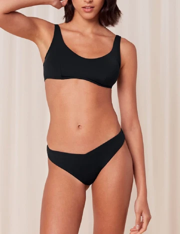 Sutien de baie Triumph, negru Negru