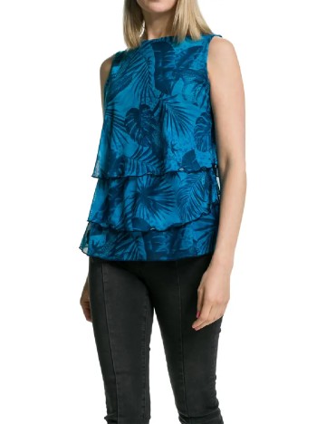 
						Maiou Desigual, albastru