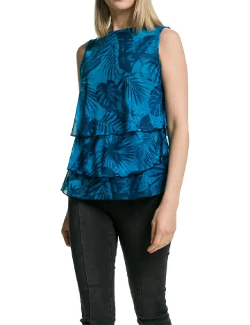 Maiou Desigual, albastru Albastru