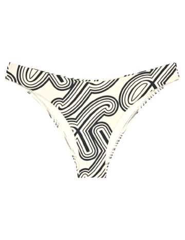 Chilot de baie Triumph, ecru/negru