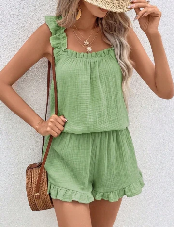 Compleu SHEIN, verde Verde