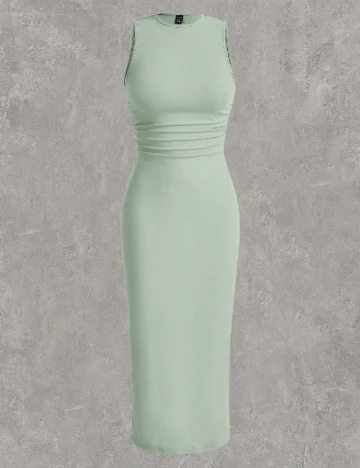 Rochie lunga SHEIN CURVE, albastru Albastru