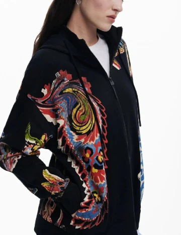 Hanorac Desigual, negru Negru