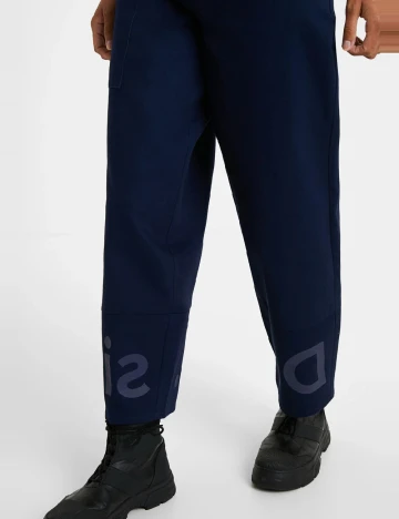 Pantaloni Desigual, albastru