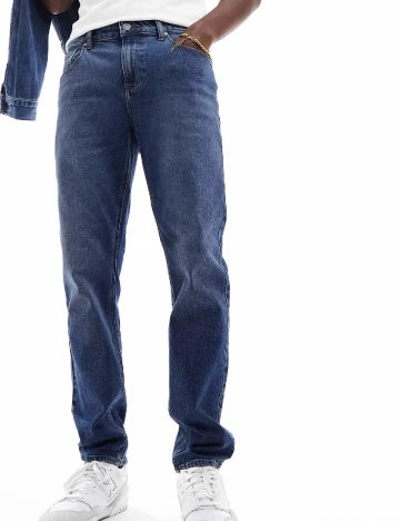 Blugi ASOS, albastru Albastru
