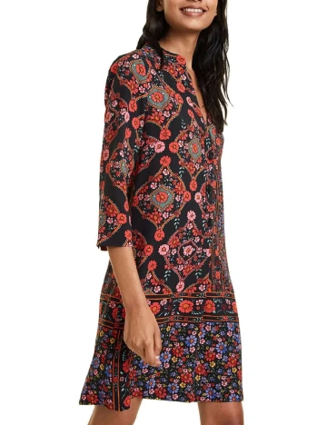 Rochie scurta Desigual, mix culori
