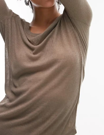Bluza Top Shop, maro