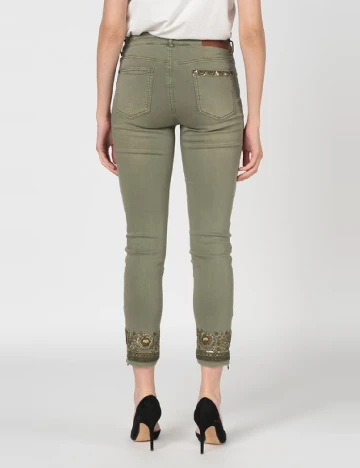 Blugi Desigual, verde Verde