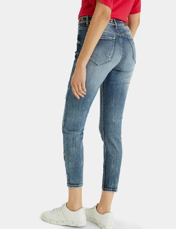 Blugi Desigual, albastru Albastru