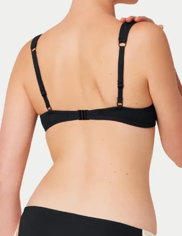 Sutien de baie Triumph, negru Negru