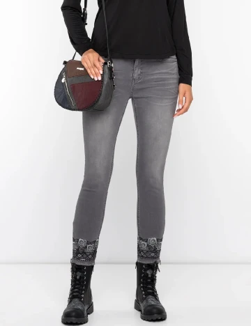 Blugi Desigual, gri