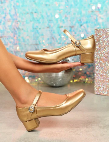 Pantofi SHEIN, auriu Galben