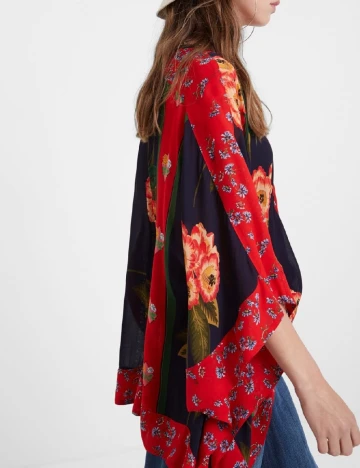 Poncho Desigual, mix culori Mix culori